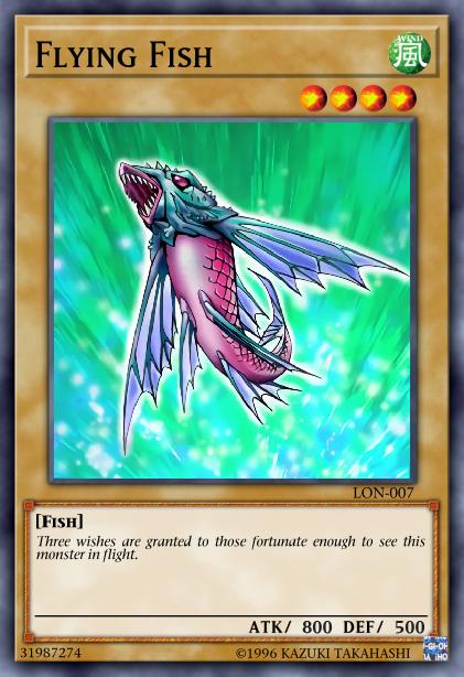 Flying Fish Card Image