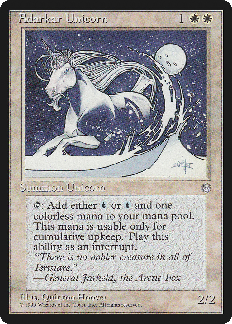 Adarkar Unicorn Card Image
