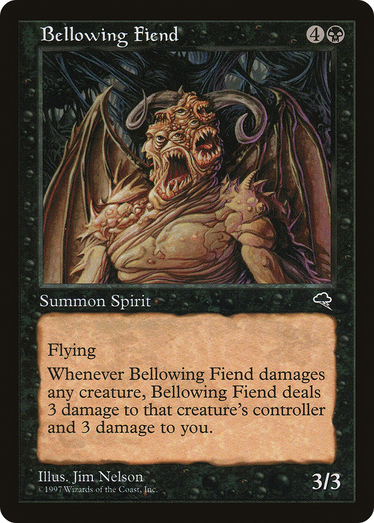 Bellowing Fiend Card Image