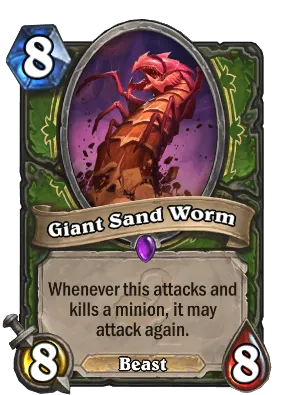 Giant Sand Worm Card Image