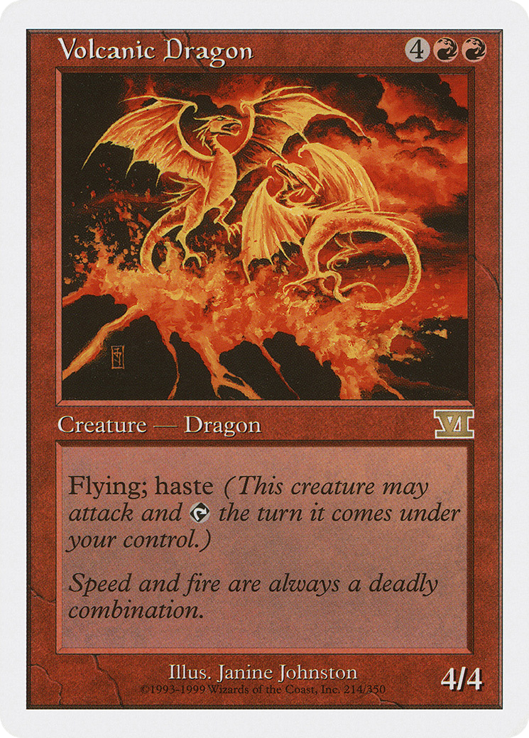 Volcanic Dragon Card Image