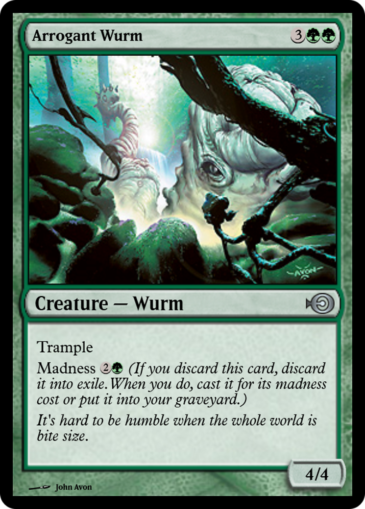 Arrogant Wurm Card Image
