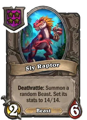 Sly Raptor Card Image