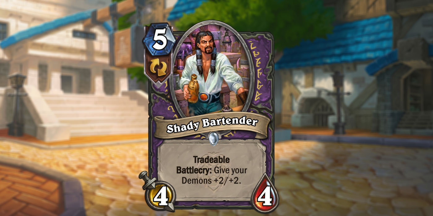 New Warlock Card Revealed for United in Stormwind by IGN - Shady Bartender