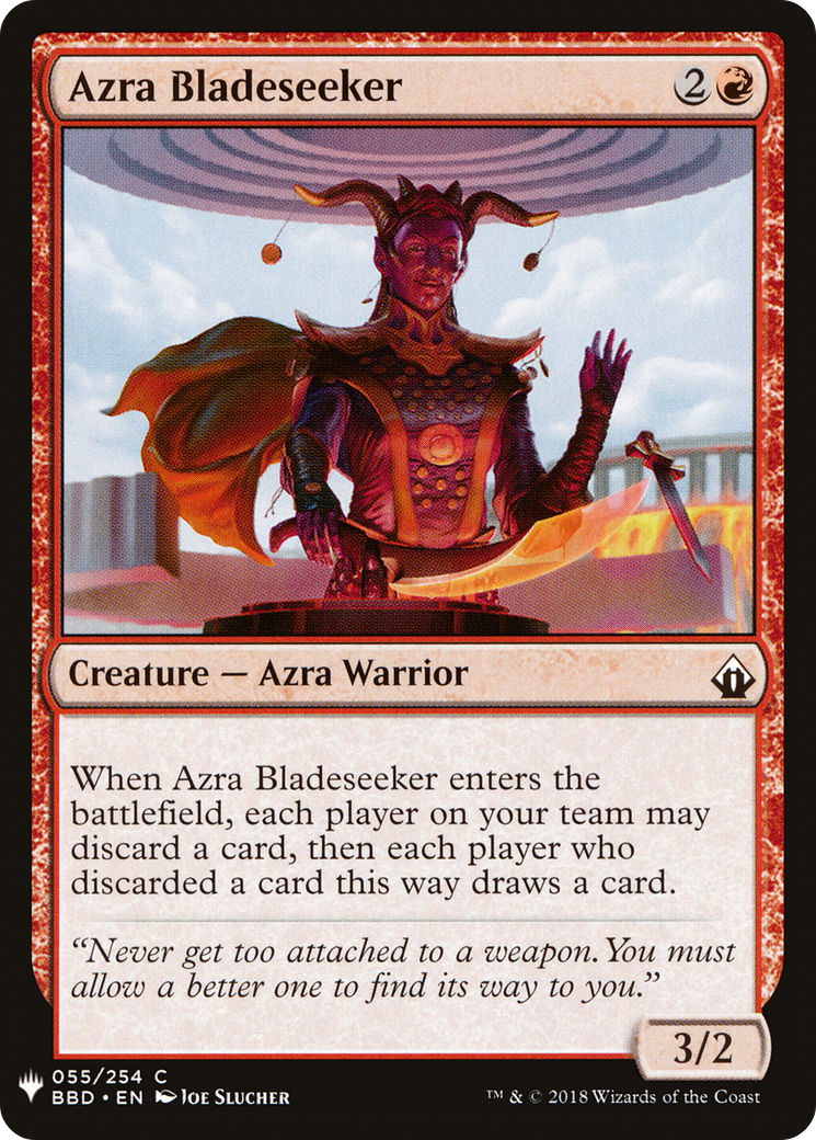Azra Bladeseeker Card Image