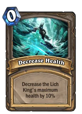 Decrease Health Card Image