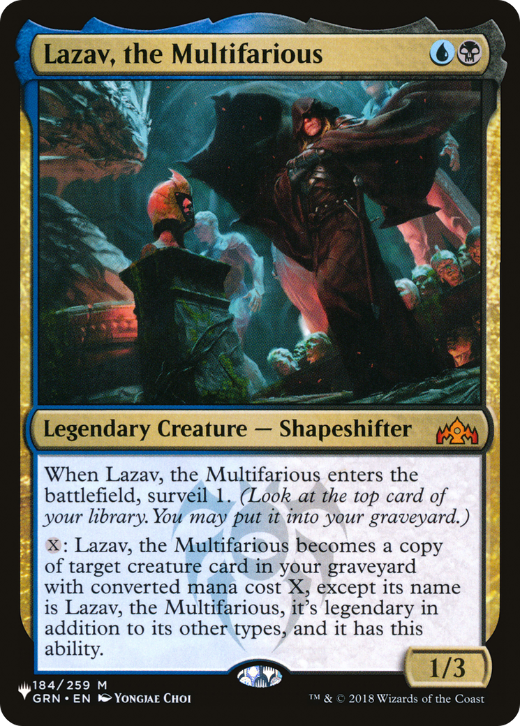 Lazav, the Multifarious Card Image