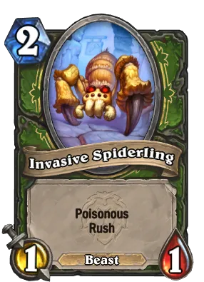 Invasive Spiderling Card Image