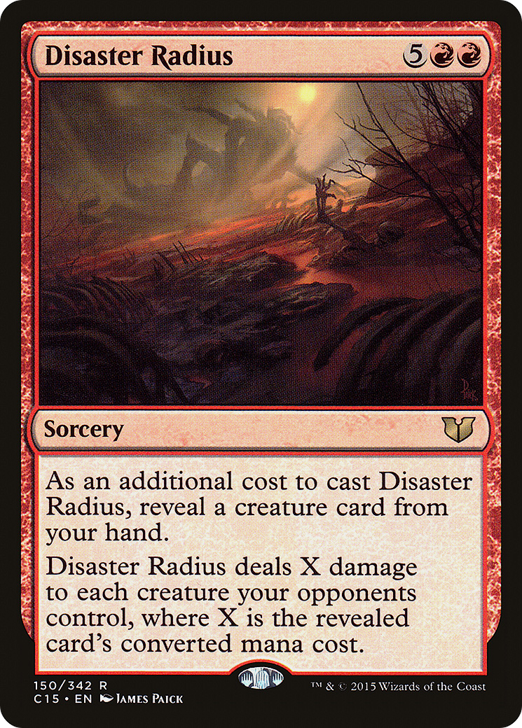 Disaster Radius Card Image