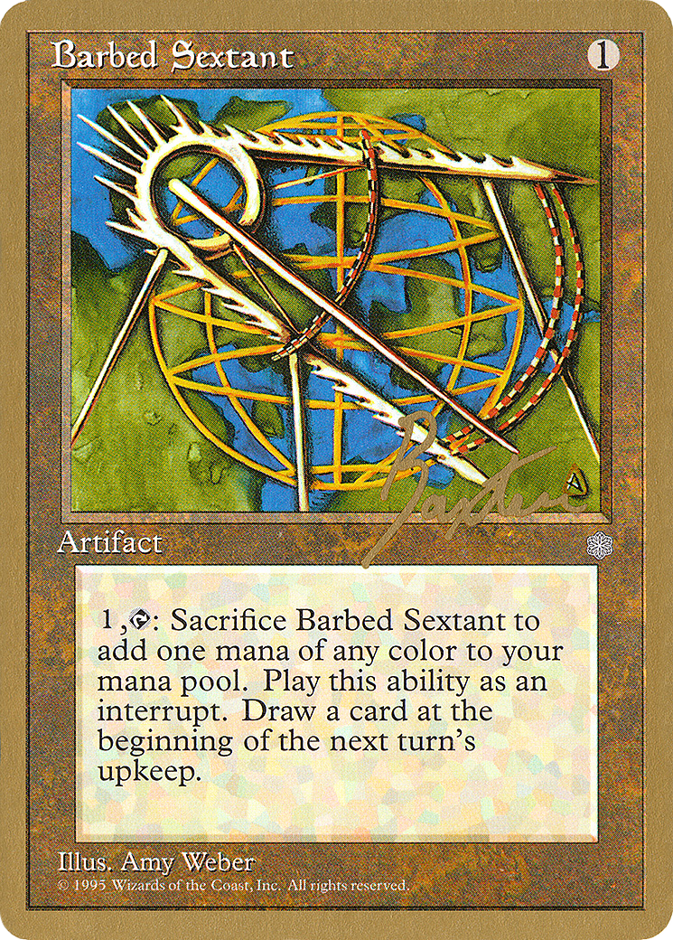 Barbed Sextant Card Image