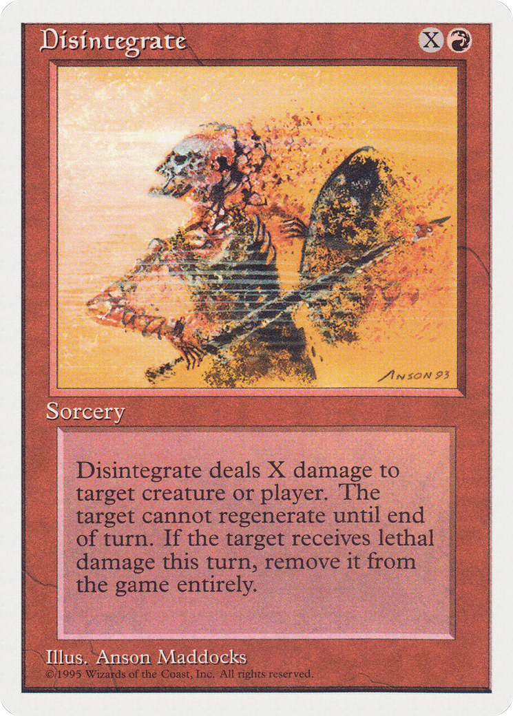 Disintegrate Card Image