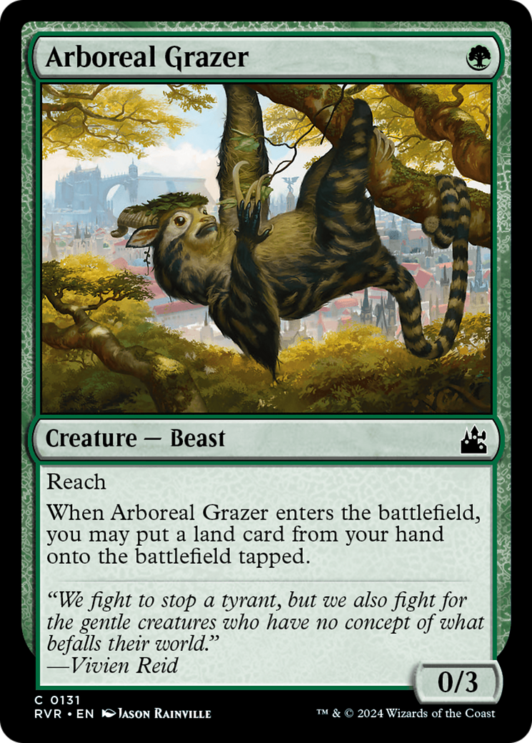 Arboreal Grazer Card Image