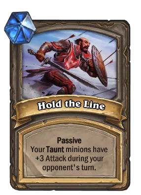 Hold the Line Card Image