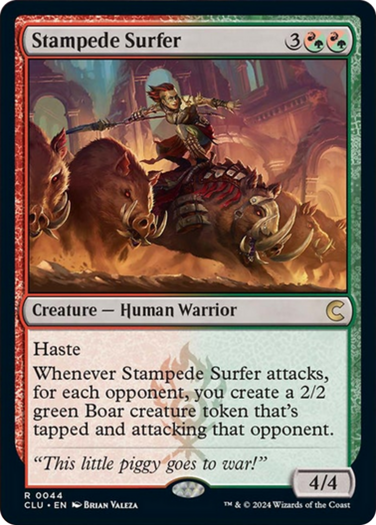 Stampede Surfer Card Image