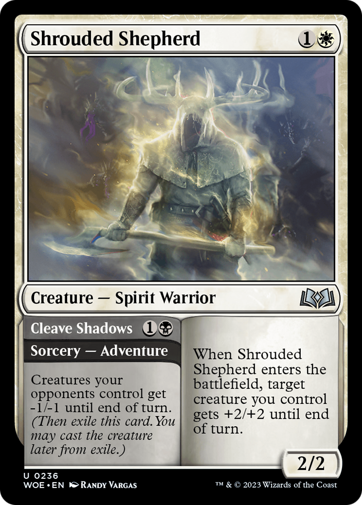 Shrouded Shepherd // Cleave Shadows Card Image