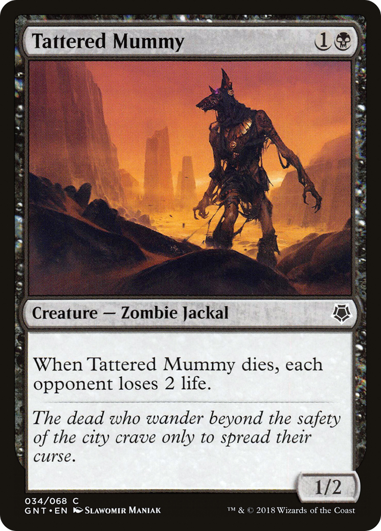 Tattered Mummy Card Image