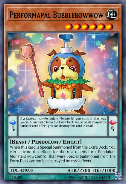 Performapal Bubblebowwow Card Image