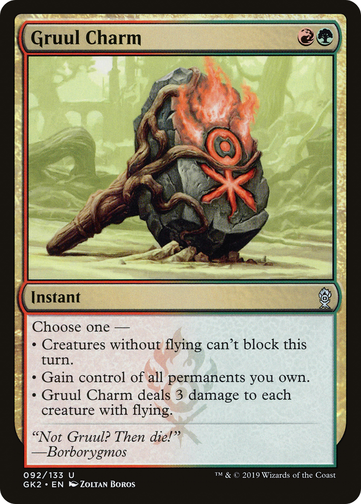 Gruul Charm Card Image