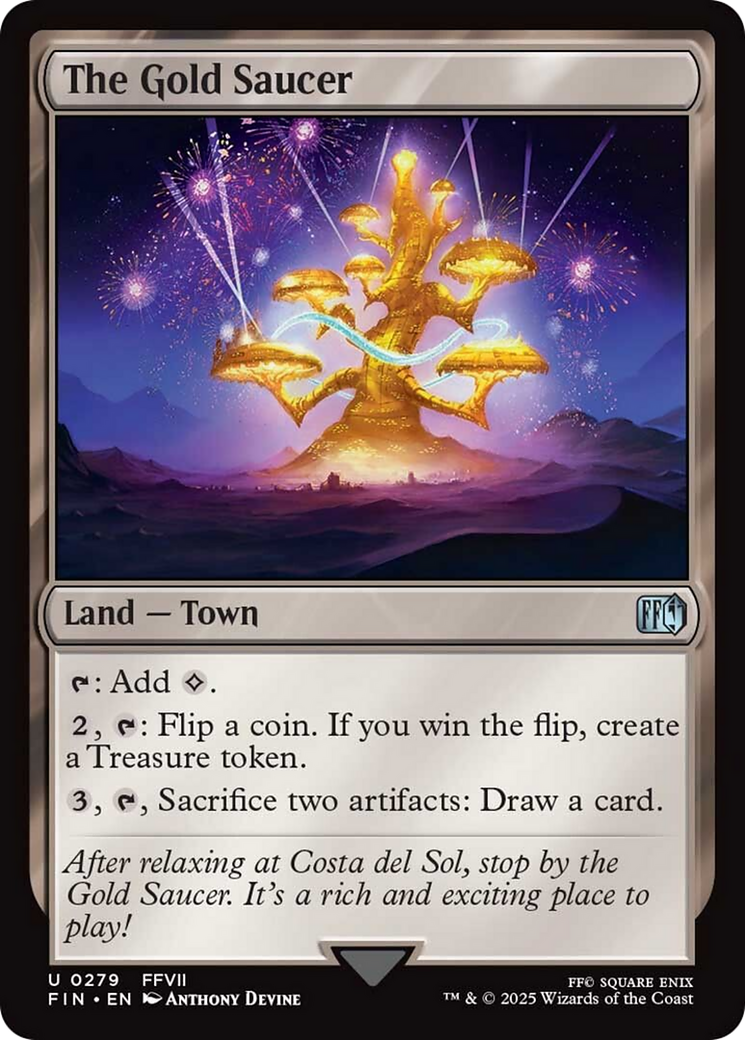 The Gold Saucer Card Image