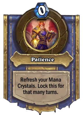 Patience Card Image