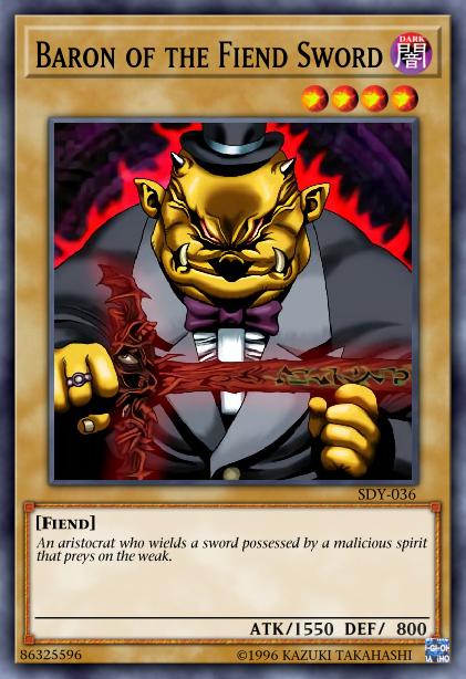 Baron of the Fiend Sword Card Image