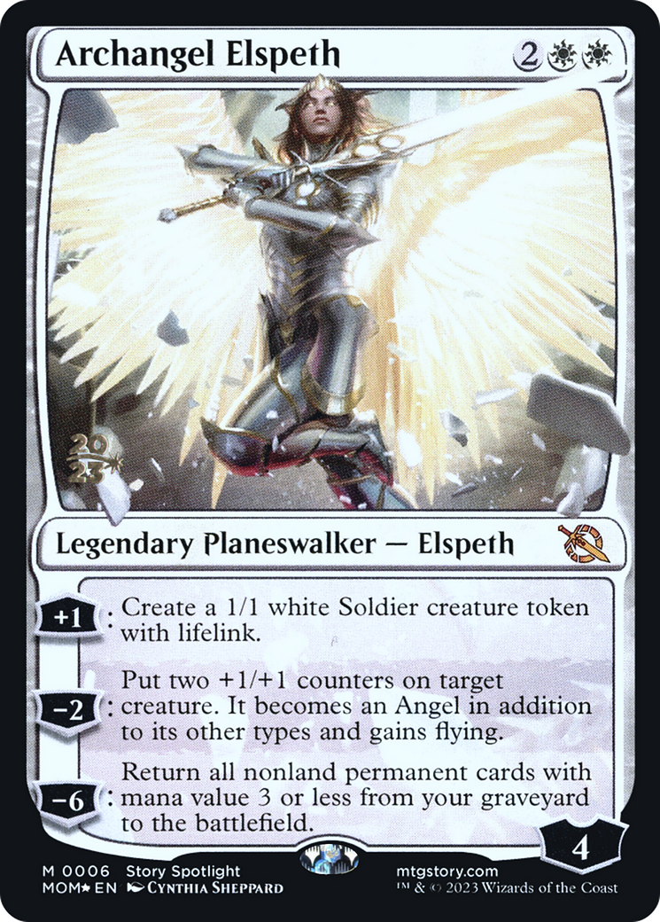 Archangel Elspeth Card Image