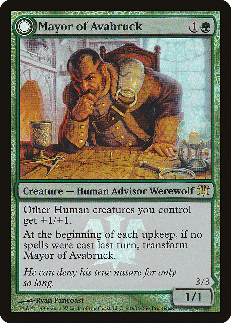 Mayor of Avabruck // Howlpack Alpha Card Image