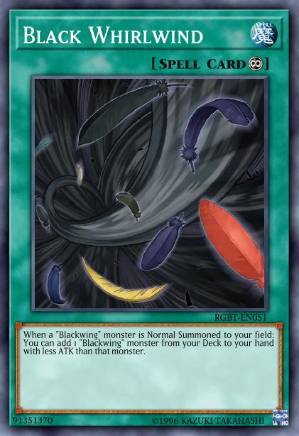 Black Whirlwind Card Image