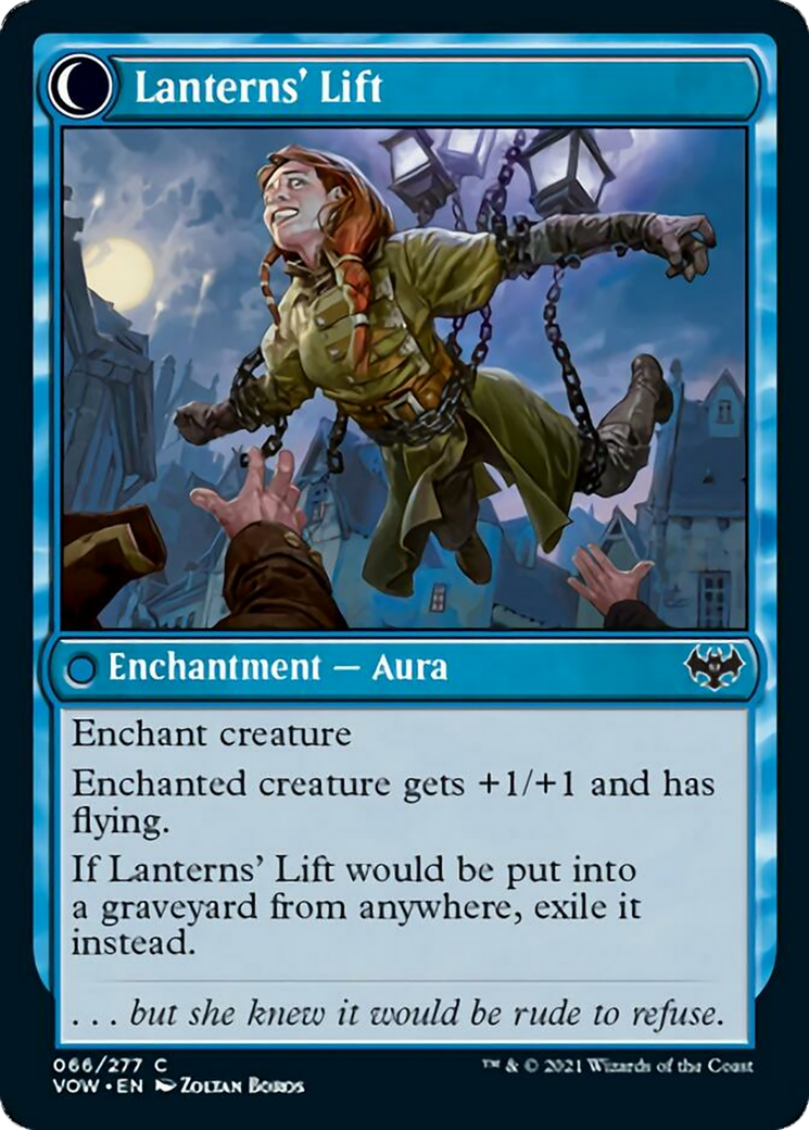 Lantern Bearer // Lanterns' Lift Card Image