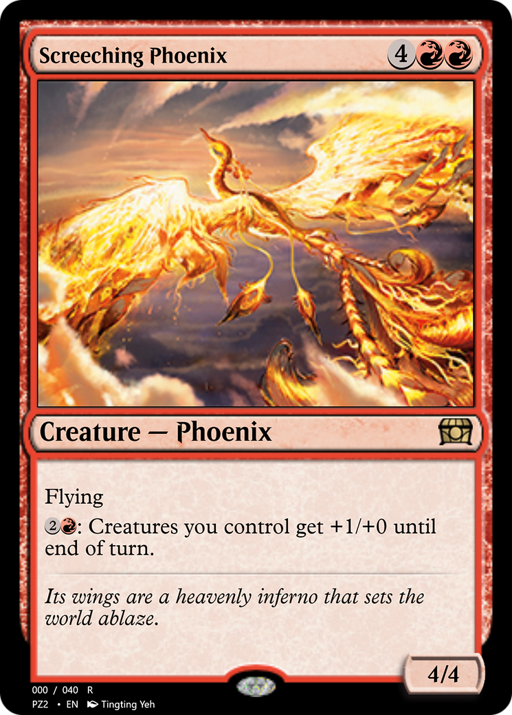 Screeching Phoenix Card Image