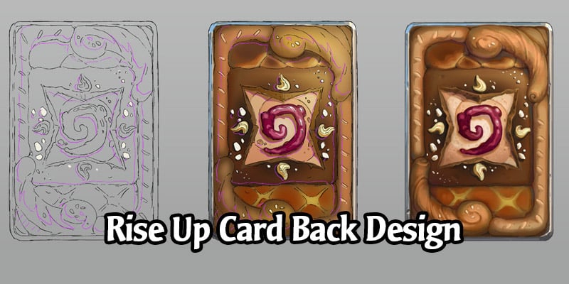 From Sketch to Fresh - How this Month's Ranked Card Back, Rise Up, Was Baked