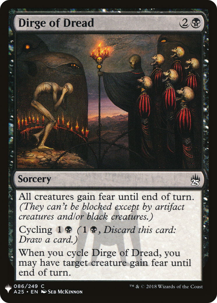 Dirge of Dread Card Image