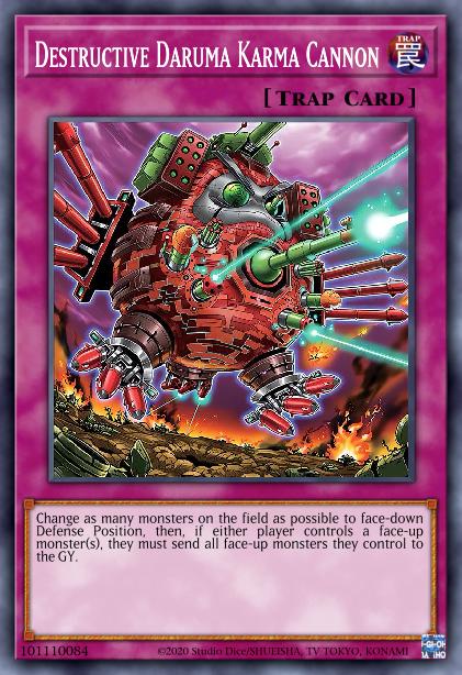 Destructive Daruma Karma Cannon Card Image