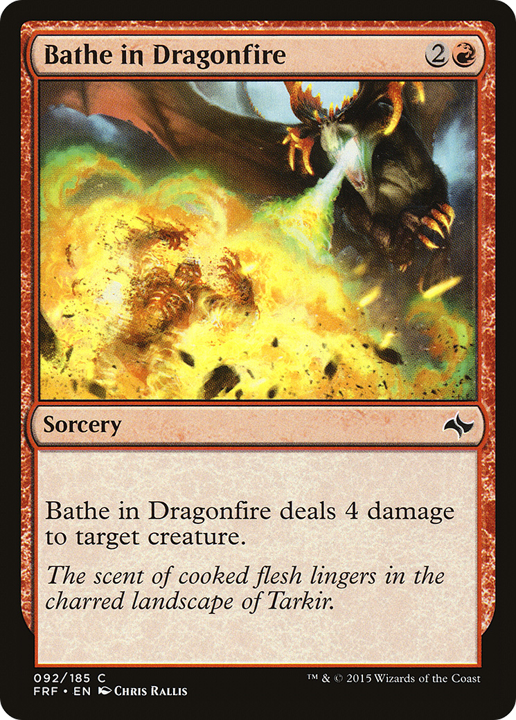 Bathe in Dragonfire Card Image