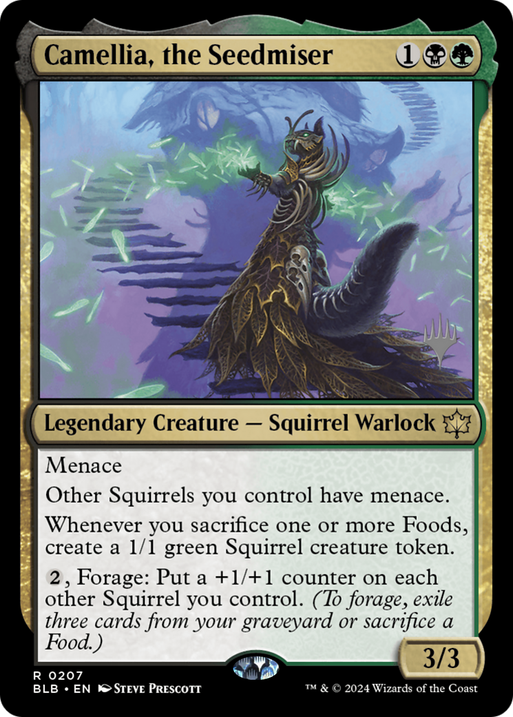 Camellia, the Seedmiser Card Image