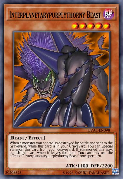 Interplanetarypurplythorny Beast Card Image