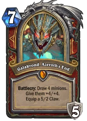 Galakrond, Azeroth's End Card Image