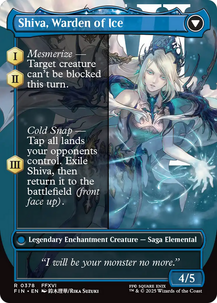 Jill, Shiva's Dominant // Shiva, Warden of Ice Card Image
