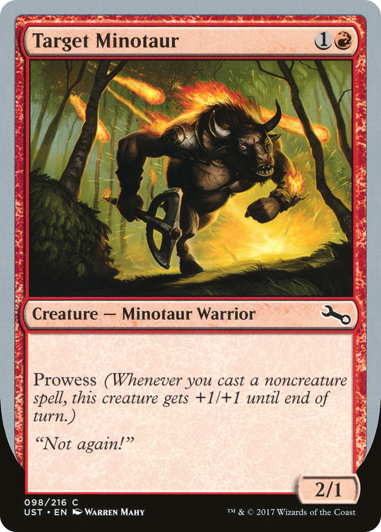 Target Minotaur Card Image