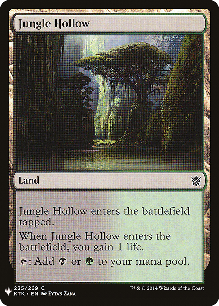 Jungle Hollow Card Image