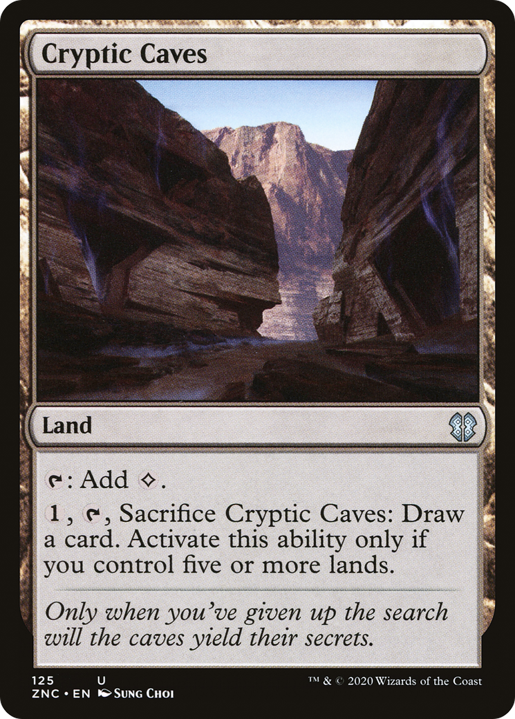 Cryptic Caves Card Image