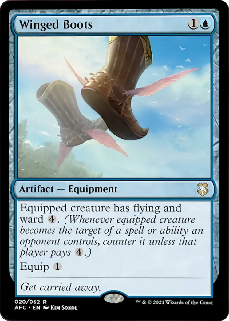 Winged Boots Card Image
