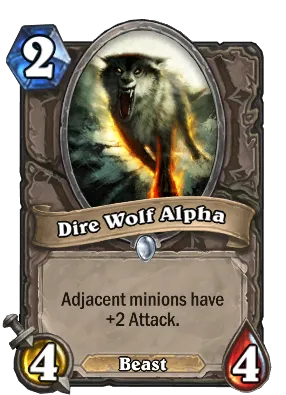 Dire Wolf Alpha Card Image