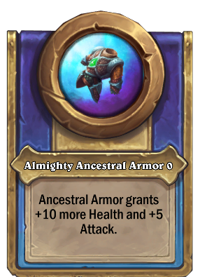 Almighty Ancestral Armor {0} Card Image