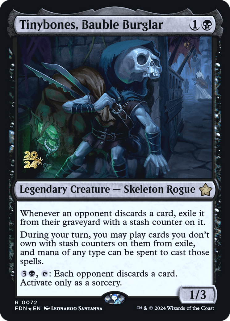 Tinybones, Bauble Burglar Card Image