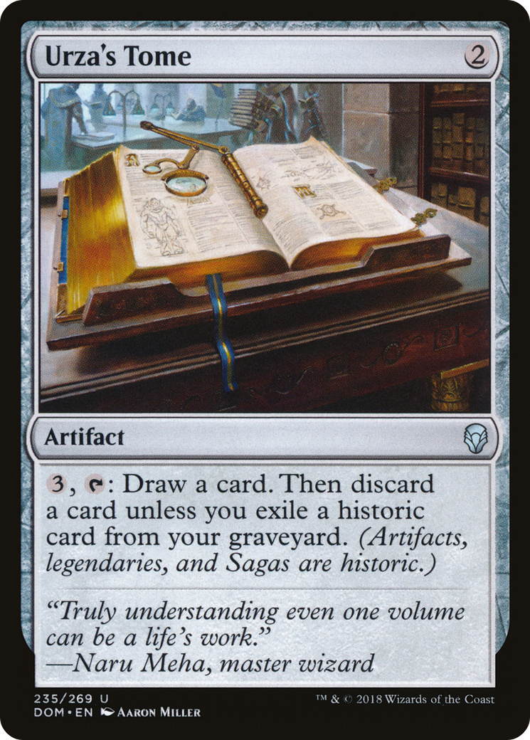 Urza's Tome Card Image