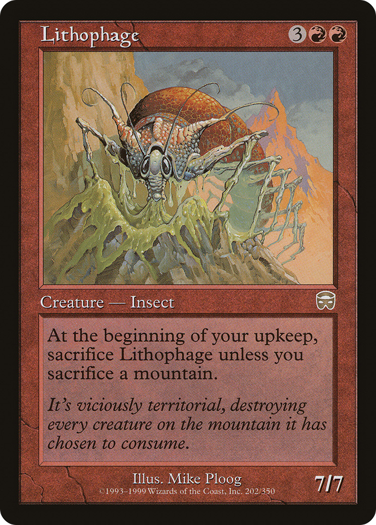 Lithophage Card Image