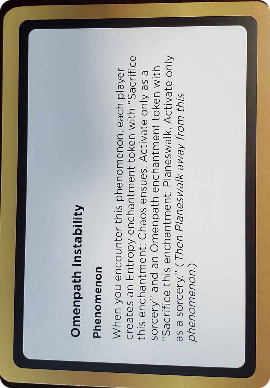 Omenpath Instability Card Image