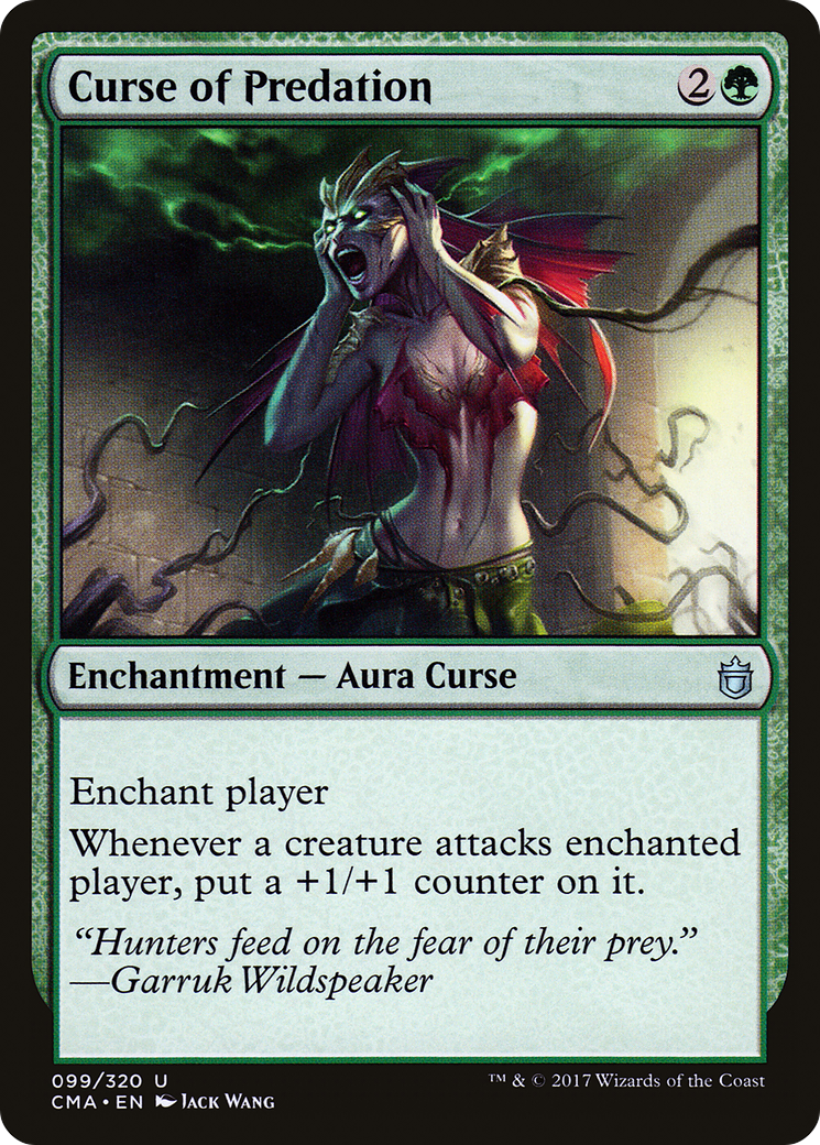 Curse of Predation Card Image