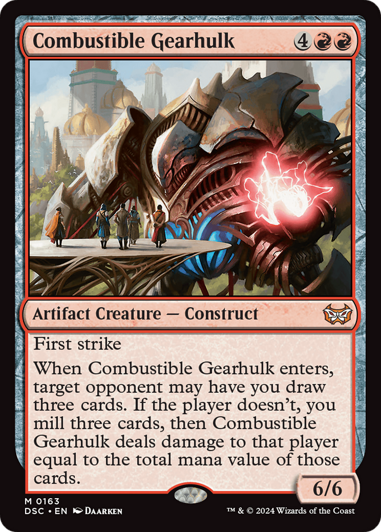 Combustible Gearhulk Card Image